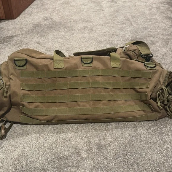 Voodoo Tactical Military Duffle Gear Bag Olive Drab Army Style